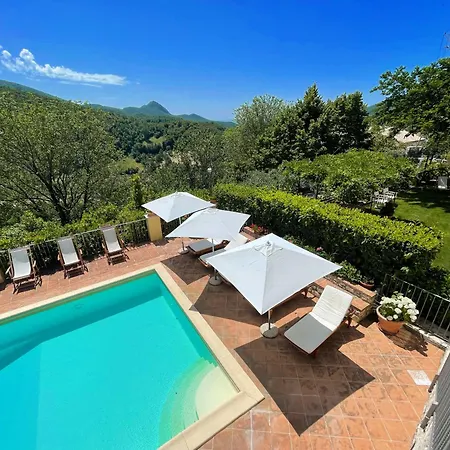 Casetta - Sleeps 5 With Aircon, Wifi, Pool And Astounding Views Strettura